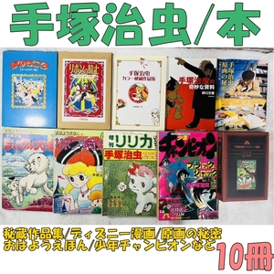  [240926-3T]【中古品】≪手塚治虫/本まとめ≫カラー秘蔵作品集/原画の秘密/ディズニー漫画/奇妙な資料/リボンの騎士など