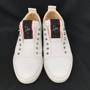 Christian Louboutin　クリスチャン ルブタン　スタッズ　スニーカー　サイズ41 1/2【CKAR5052】