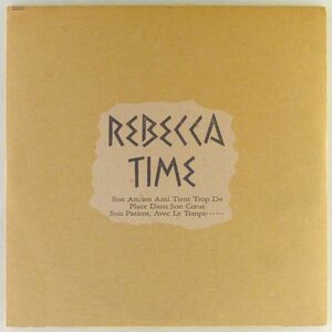 ■レベッカ(REBECCA)｜TIME ＜LP 1986年 日本盤＞5thアルバム 「Lonely Butterfly」「Cheap Hippies」収録 NOKKO、土橋安騎夫