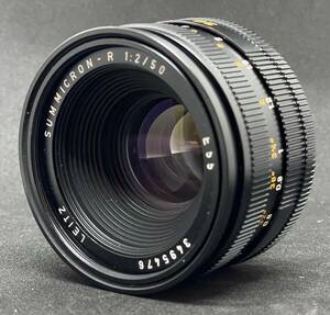 格安スタート! 外観美品クラス! Leica ライカ SUMMICRON R 50mm F2 ズミクロン Leica-R CANADA R-Only 現状品