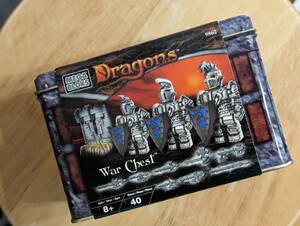 送料無料 即決 メガブロック MEGABLOKS 9862 Dragons War Chest 新品未開封品 匿名配送