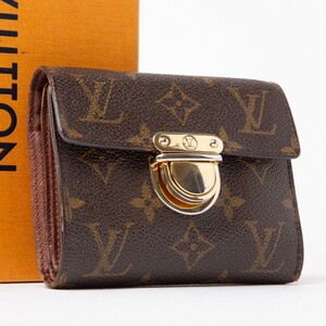 LOUIS VUITTON ルイヴィトン ポルトフォイユ コアラ モノグラム 三つ折り 財布 金具 カード入れ J372