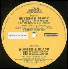 米12" Nuygen Smith & Black Gotham City HM3871 Honcho Mogul Industries, Roadrunner Records /00250