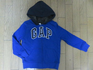 【新品】GAP　Kids裏起毛パーカ　１２０