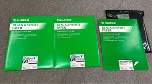 FUJIFILM フジブロマイド FUJI REMBRANT V F2 F3 四切 フジプロWP FM2 六切 大量 期限切れ未開封 中古