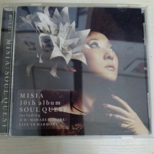 MISIA CD 10th album SOUL QUEST including 記憶、MAWARE MAWARE、LIFE IN HARMONY