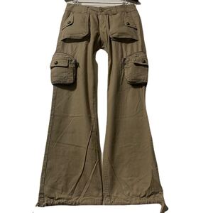 archive japanese label gimmick Cargo Flare pants カーゴパンツ 00