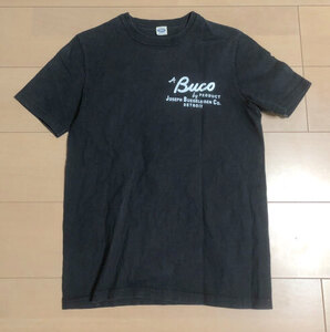 リアルマッコイズ/BUCO/ロゴTシャツ/黒/REAL McCOY