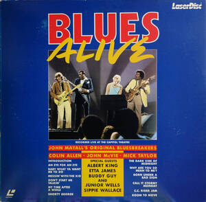 LD BLUES：BLUES ALIVE／V.A. Albert King, John Mayall, Buddy Guy etc.