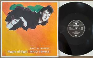 美盤　Paul McCartney　ポール・マッカートニー　Figure Of Eight　ヨーロッパ盤 12” シングル レコード　：　The Long And Winding Road