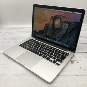 Apple MacBook Pro Retina 13-inch Early 2015 Core i5 2.70GHz/8GB/256GB(SSD) 〔B0719〕