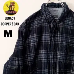 usa古着 LEGACYCOPPER＆OAK ネルシャツ　M コーデュロイ