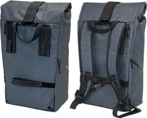 未使用 ADEPT 自転車用パニアバッグ URBANITE アーバナイト スレートネイビー (BAG37801) 2WAYバッグ バックパック リュックサック