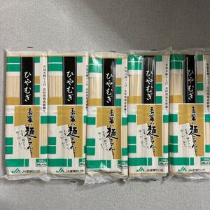 高加水練り上げ ひやむぎ 吾輩ハ麺デアル　300g×5袋セット　JA愛媛たいき