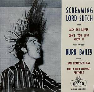 美品再発西盤SPLIT7＂SCREAMING LORD SUTCH『Jack The Ripper』『Don