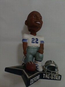 ☆NFL DALLAS COWBOYS ＃２２ EmmittSmith BobbleDobblesボブルヘッド人形 エミット・スミス