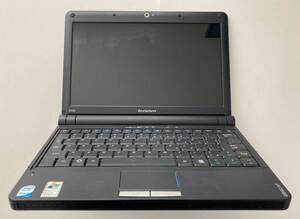 【中古】Lenovo Ideapad S10e　HDD無し　OS無し　Ubuntuで起動確認済　USキーボード　ACアダプタ付　ジャンク扱い