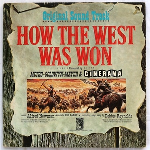 LP OST サントラ HOW THE WEST WAS WON ALFRED NEWMAN 1E5 米盤 西部開拓史