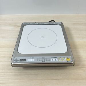 美品 アイリスオーヤマ IRIS OHYAMA IHコンロ ビルトインタイプ ホワイト IHクッキングヒーター IHC-B121 200V