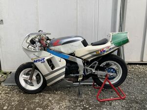 サーキット引退出品！ ホンダ NSR50 銀テラ レーサー 付属部品多数 即走りたい方にオススメ 書類付き(検索用)NS-1、TZR50R、NS50F、TZM50