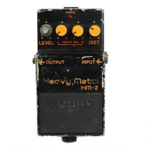 【中古】 ヘビーメタル エフェクター BOSS HM-2 Heavy Metal ディストーション ギターエフェクター