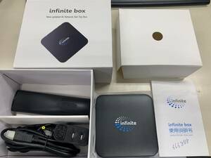 241108-1 4K・HD対応　INFINITE　BOX　Android TV Box　ハードディスク