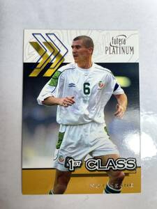 futera PLATINUM2001 WORLD STARS FIRST CLASS ROY KEANE BESE CARD 14 ロイ キーン フテラ プラチナム