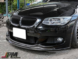 AK カーボン フロントリップスポイラー 2011-2013 BMW E92/E93 328i 335i 後期Mスポ