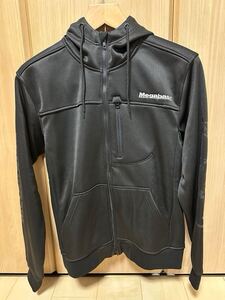 メガバス ハイブリッド フーディー ブラック 鬼手仏心 Mサイズ MEGABASS HYBRID HOODIE BLACK ジップアップパーカー