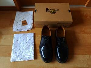 箱付き UK10(29cm)ドクターマーチン 1461 3ホールシューズ 補修あり Dr.MARTENS