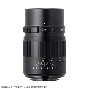 七工匠 7Artisans 25mm F0.95 ED 単焦点レンズ (ニコンZマウント) APS-C ブラック