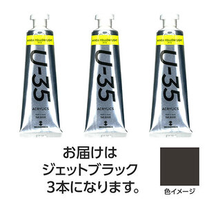 まとめ得 【3本×5セット】 ターナー色彩 U35 ジェットブラック60ml TURNER108777X5 x [2個] /l