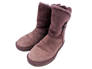 UGG Australia アグ オーストラリア レンリー ムートン ブーツ size24/茶 ◆■ ☆ ejd0 レディース