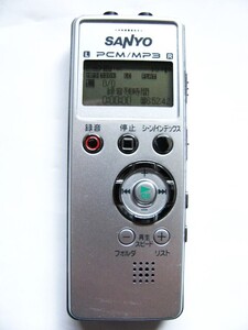 ICレコーダー　ボイスレコーダー　SANYO　ICR-PS004M　動作確認済み