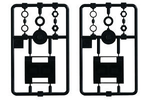 TM53　プラパーツ N（バッテリーカバー&ホイルナット） for M25 川田模型製　 送料単品120円