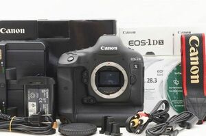 ☆極上美品☆ Canon キャノン EOS 1DX ボディ 元箱 付属品 Shot数 僅か 14,000枚以下！ ♯24081303