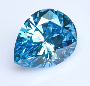 【１００円～】VS1！0.390ｃｔ 天然ダイヤ FANCY DEEP GREEN BLUE（トリート）PS