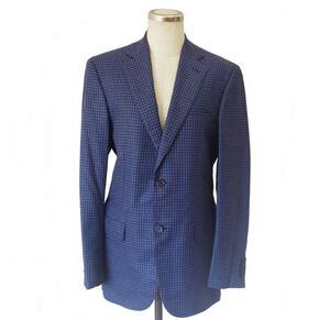 SALE☆ブリオーニ Brioni カシミヤシルク織 手縫いサルトリア仕立て メンズジャケット イタリー製