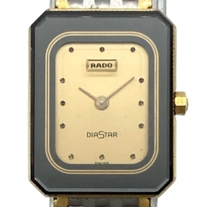 RADO(ラドー) 腕時計 ダイアスター レディース ゴールド