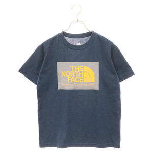 ザノースフェイス S/S California Logo Tee ショートスリーブ カリフォルニア ロゴ 半袖カットソー Tシャツ ネイビー NT32155