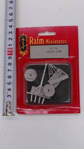 D6【1円スタート】 メタルフィギュア Rafm Miniatures『SE-26 ORGAN GUN』 Rafm Co.Inc.【未開封】