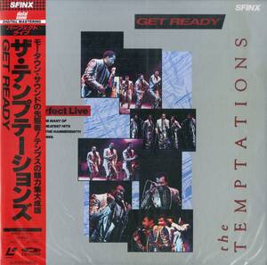 B00186319/LD/テンプテーションズ(THE TEMPTATIONS)「Get Ready Perfect Live 1988 (1989年・SM050-5603・ソウル・SOUL)」