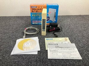 0546-O★I-O DATA 有線LANブロードバンドルータ NP-BBRL★通電確認済★初期化済★中古現状渡し★