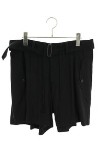 ワイズ ハーフパンツ 24SS YS-P06-205 RAYON CUPRO MILITARY SHORT PANTS サイズ:2 レーヨンキュプラ ミリタリーハーフパンツ 中古 BS99