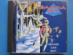 GAMMA RAY / HEAVEN CAN WAIT 国内盤!! ガンマレイ