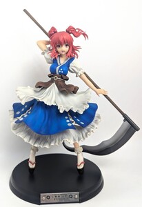 三途の水先案内人　小野塚小町　1/8 東方プロジェクト 完成品 フィギュア 中古品　変色、汚れ、キズあり　箱にヨゴレ、汚れ、破れあり　