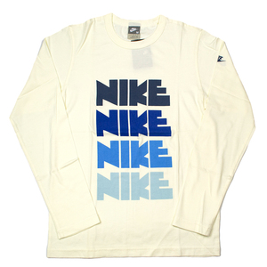 国内正規 新品未使用 NIKE 1970年代 ビンテージ 4連 ゴツナイキ 長袖 Tシャツ ナイキ VINTAGE BLOCK BUSTER LS T-SHIRT 122