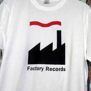 送込 【Factory Records】★ファクトリー・レコード★UK★ホワイト★S~XLサイズ