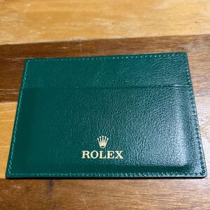 4059【希少必見】ロレックス カードケース ROLEX 