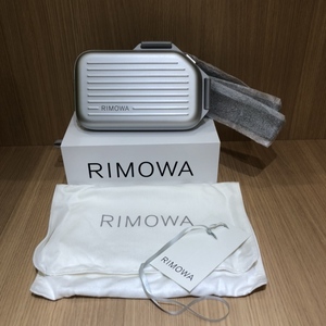 【APS 0624.4-1】1円～ RIMOWA リモワ PERSONAL アルミニウム スリングクラッチ ボディバッグ ショルダーバッグ 未使用 保管品 現状品